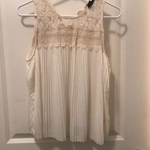 Soft flowy tank blouse